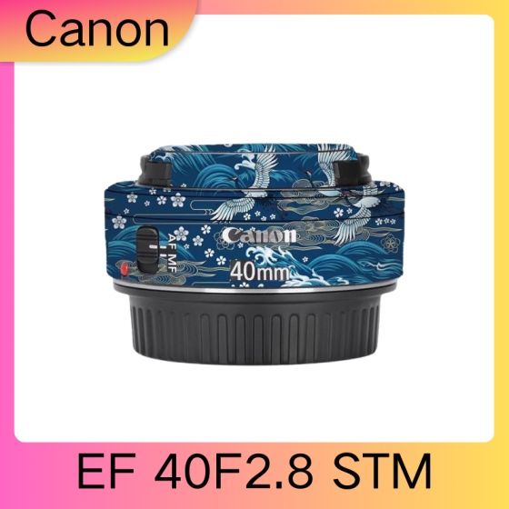 Lentes Canon EF40F2.8 STM  - Pele câmera, adesivo câmera - com alta resistência a arranhões, à prova d'água e com design elegante.